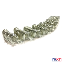 Пружина- змейка 640 мм, ф 3,8 (оцин.) короб.