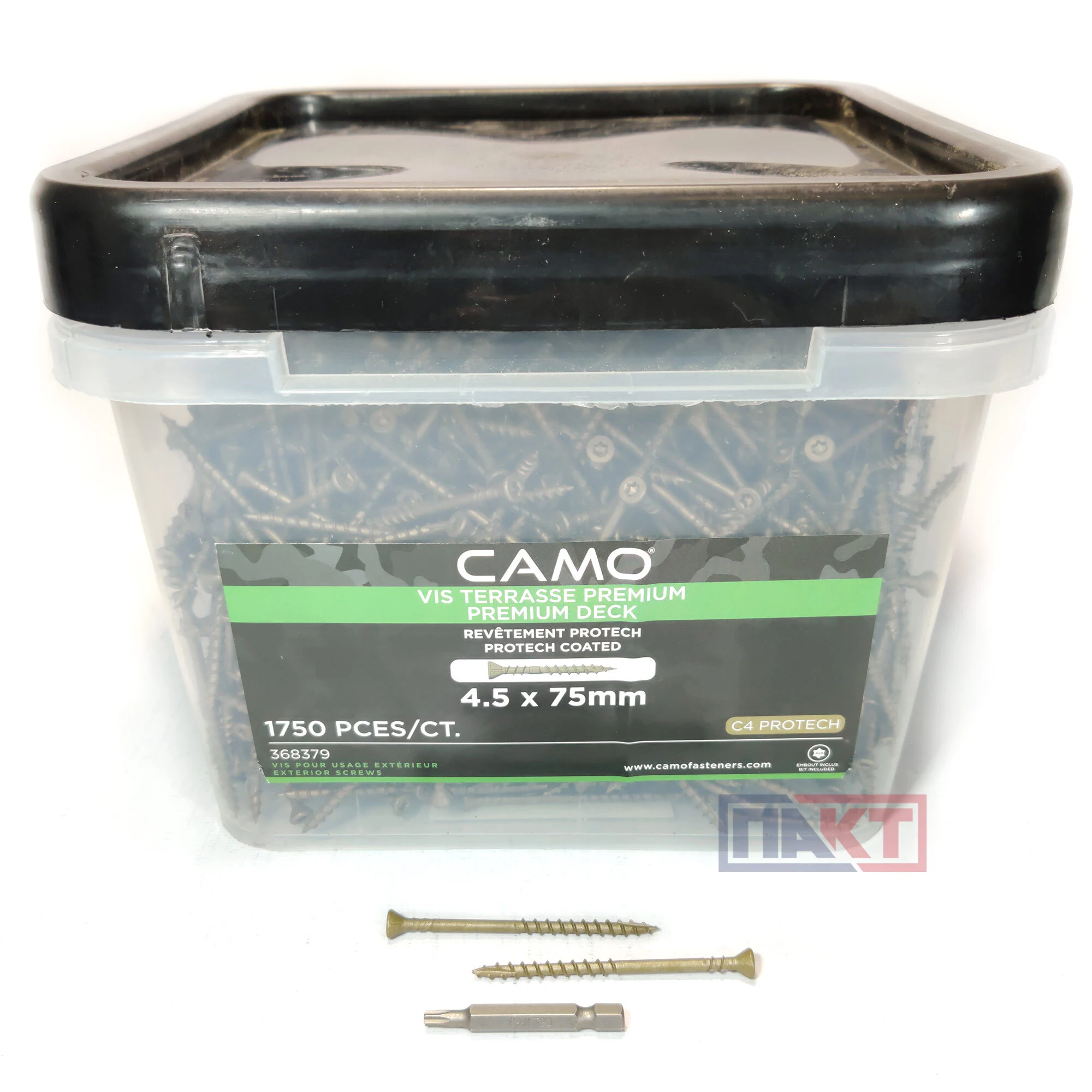 PREMIUM C4 4.5x75 mm 1750 vnt TX20