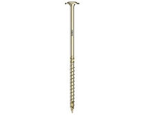 Шуруп Paneltwistec с тарельчатой головкой; желтая оцинковка; TX40 EuroTec 8,0x180 мм (50шт.)