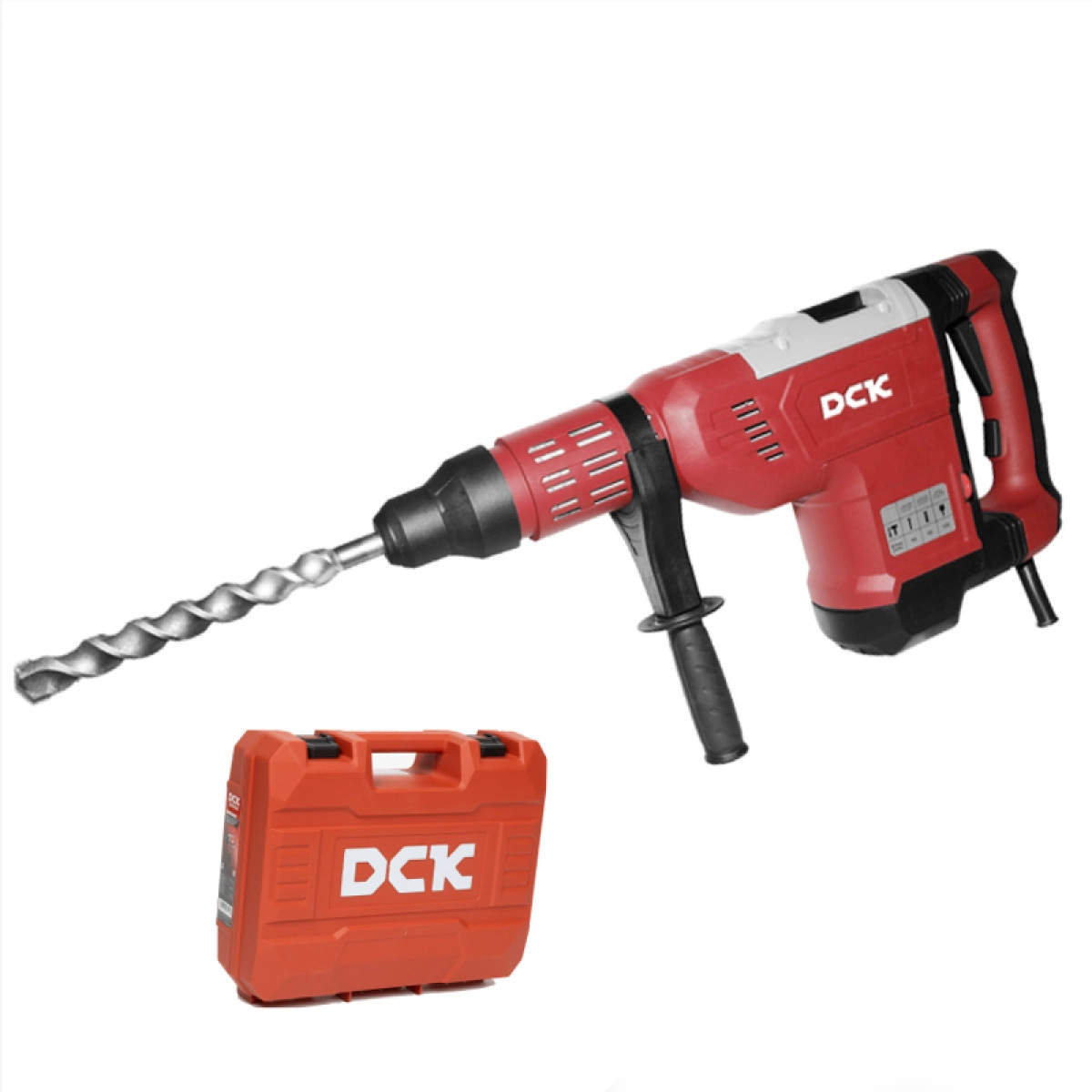 Перфоратор KZC45, SDS max 1500Вт, 14Дж, кейс, 2реж, рег.скорости, плавн.пуск, эл.регул. мощности Перфоратор KZC45, SDS max 1500Вт, 14Дж, кейс, 2реж, рег.скорости, плавн.пуск, эл.регул. мощности